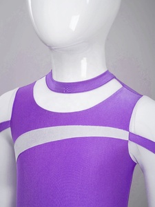 Justaucorps de gymnastique pour enfants de 6 à 16 ans, combinaison à manches longues pour le patinage artistique, vêtements de danse et de performance - Product Image 3