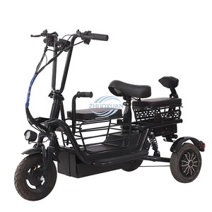 Tricycle électrique adapté aux personnes âgées pour le transport d'enfants - Product Image 6