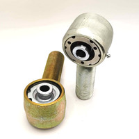 Roulement d'extrémité de tige à filetage gauche mâle SAL50T/K / SAL5-50T/K revêtu de PTFE avec raccord de graisse