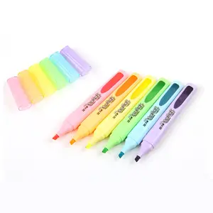 高品质塑料注射器荧光笔脂肪荧光笔用于绘制多色荧光笔记号笔