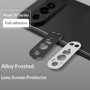 Protection d'objectif en métal givré pour Google Pixel 10/10 Pro XL avec fonctions anti-explosion et anti-chute - Product Image 1