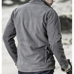 Chaqueta Táctica de Forro Polar para Hombre, con Logotipo Frontal Personalizado, Impermeable, Cortavientos, para Deportes al Aire Libre, Senderismo, Camping, con Múltiples Bolsillos - Product Image 1