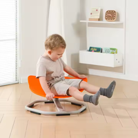 Chaise rotative sensorielle multifonctionnelle pour enfants Équipement d'entraînement à l'équilibre Jouets sensoriels pour enfants Chaise pivotante pour enfants