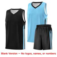 Set Seragam Basket Pro 2526 Ramah Lingkungan Bernapas Cepat Kering Atasan Tanpa Lengan V-neck Rompi Latihan Cetak Nama dan Nomor Tim Kustom