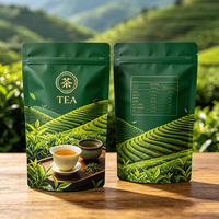 Sachet Doypack personnalisé pour emballage de thé et alimentaire, impression numérique, finition mate