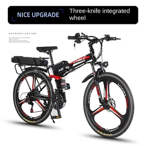 Nouveau <span class=keywords><strong>vélo</strong></span> <span class=keywords><strong>électrique</strong></span> pliable de 26 <span class=keywords><strong>pouces</strong></span> avec suspension arrière, <span class=keywords><strong>vélo</strong></span> de montagne pliable, <span class=keywords><strong>vélo</strong></span> de ville, batterie au lithium, <span class=keywords><strong>porte</strong></span>-bagages arrière, alliage d'aluminium - Product Image 5