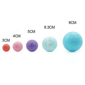 Pelota de Masaje Quiropráctico de Goma, Diámetro 3 4 5 6.3cm, Sólida, Dura, Suave, para Terapia y Rehabilitación, Diseño de Logotipo Personalizado - Product Image 2