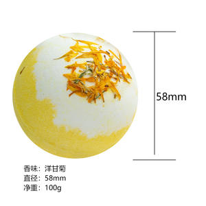 Meilleures fournitures de <span class=keywords><strong>bain</strong></span>, huile essentielle d'aromathérapie, bombes de <span class=keywords><strong>bain</strong></span> organiques élégantes en forme de boule effervescente, parfum de rose florale - Product Image 6