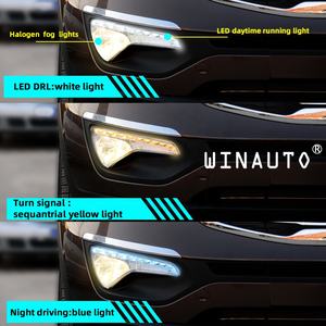 WINAUTO 12V LED <span class=keywords><strong>feux</strong></span> <span class=keywords><strong>de</strong></span> <span class=keywords><strong>jour</strong></span> et antibrouillard pour <span class=keywords><strong>Kia</strong></span> <span class=keywords><strong>Sportage</strong></span> R 2010-2013 <span class=keywords><strong>feux</strong></span> antibrouillard améliorés - Product Image 6
