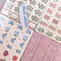 Oem Odm Pola Bunga Kustom 160pcs 3-lapis Ubin Mahjong Akrilik Berkilau Grosir Desain Bunga Cina Majong