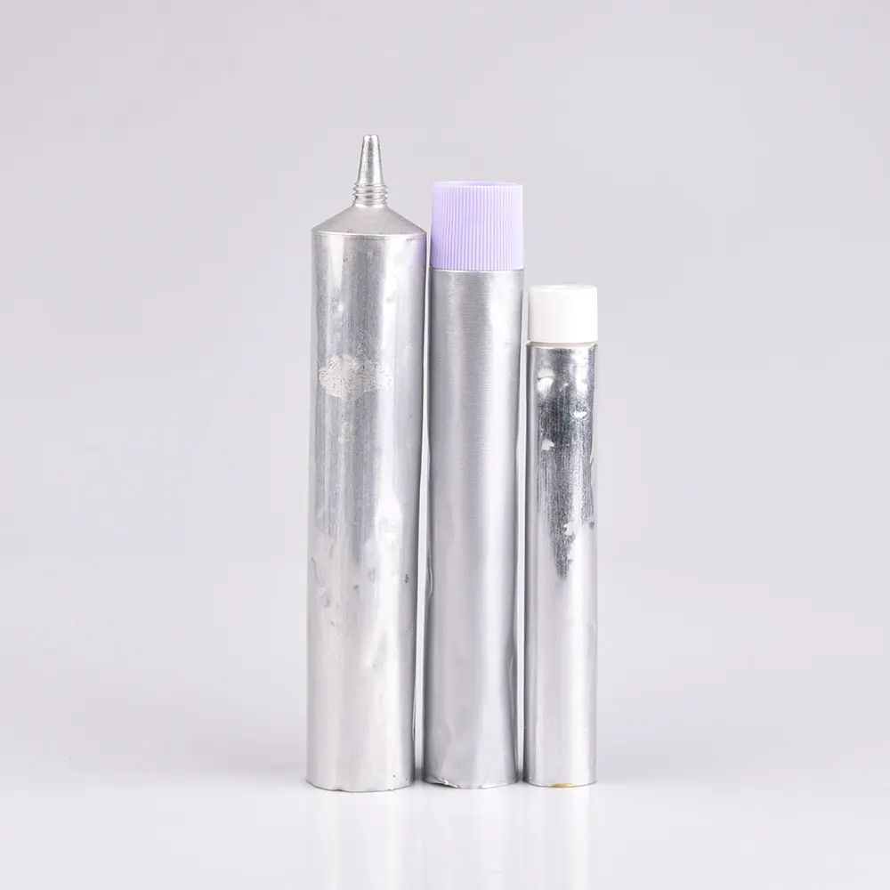 Tubo de aluminio para crema de manos, 15ml, 22ml, 100ml, 200ml, embalaje cosmético, tubo plegable de aluminio vacío, venta al por mayor