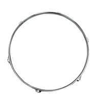 18/20/22/24inch Chrome with 10 Holes 1.5mm Thick Drum Hoop Sliver Percussion Drum Accessory
