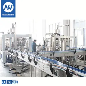 Ligne de production complète de boissons gazeuses en bouteille PET personnalisée en usine