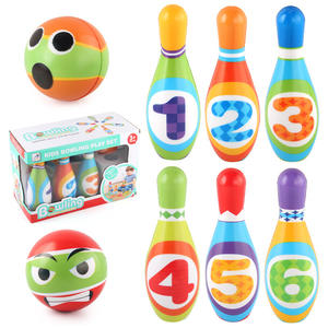 Cadeaux promotionnels balle anti-stress spongieuse Bowling balle anti-stress en mousse PU anti-stress balle à presser avec logo personnalisé - Product Image 5