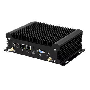 Mini PC Fanless Populaire avec Double Port LAN GbE, Processeur Core i3-6167, PC Embarqué avec 8 Go DDR4, SSD 128 Go, Wi-Fi 5, Mini Box PC - Product Image 2