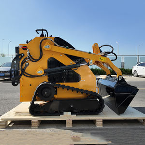 Livraison gratuite Ce <span class=keywords><strong>Epa</strong></span> <span class=keywords><strong>Diesel</strong></span> Essence Mini chargeuse compacte à chenilles pour jardin et maison 360 460 Internationale - Product Image 3