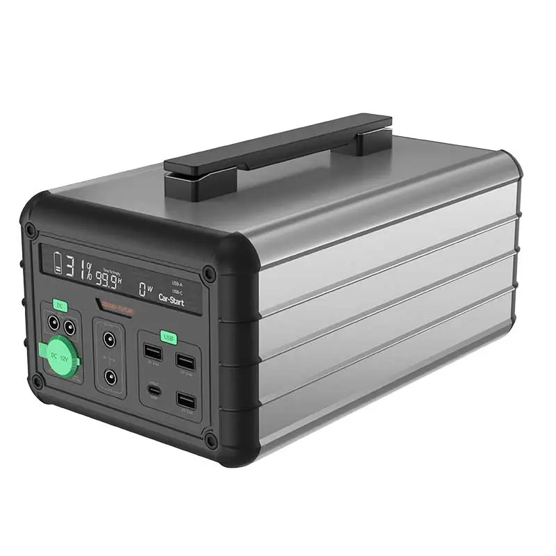 Портативная зарядная станция комплект Powerbank 600 Вт аварийная наружная портативная электростанция