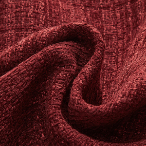 Blazer court en tweed bordeaux pour femme avec boutons dorés ornés, coupe ajustée personnalisable, veste de soirée formelle de bureau - Product Image 4