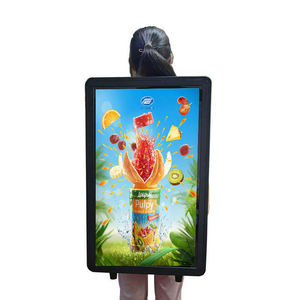 Outdoor Rectangle Decorative Digital Double-Sided Billboard Human Walking <strong>Electric</strong> Backpack Special <strong>Poster</strong> Ultra Slim Portable - Product Image 1