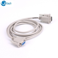 Cable Serial RS232 DB9 de Alta Calidad OEM ODM, Cable de Extensión DB9Pin Macho a Hembra