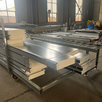 Panneaux en polystyrène de 50 mm, panneaux de plafond en polyatyrene, panneaux sandwich EPS pour la construction de maisons