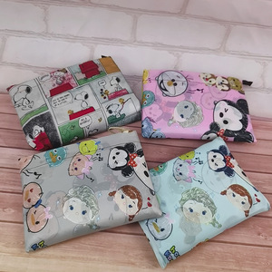 Cartoon Folding Shopping Bag Large Size Waterproof <b>Nylon</b> Reusable Grocery <b>Tote</b> Bag For Daily Use - Product Image 2