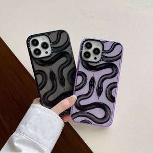 OEM mode Art Graffiti <span class=keywords><strong>serpent</strong></span> année étui de téléphone portable pour <span class=keywords><strong>iphone</strong></span> 16pro Max <span class=keywords><strong>coque</strong></span> de téléphone en TPU pour 15pro <span class=keywords><strong>11</strong></span> 14promax Xsmax - Product Image 4