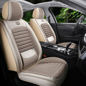 ที่หุ้มเบาะรถยนต์หนังสำหรับนักธุรกิจแบบเต็มชุดน่ารักคลาสสิกกันรอยถลอกกันน้ำป้องกันทุกฤดูกอล์ฟพาสสาทสากล - Product Image 4