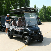 Carrito de Golf Eléctrico Ecológico de 4 Plazas con Color de Carrocería Personalizable y Configuración Personalizable para Uso en Vecinados