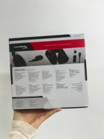 Casque de jeu sans fil HyperX Cloud III, circum-auriculaire, 2,4 GHz, faible latence (<30 ms), audio spatial DTS, commandes tactiles, écran numérique