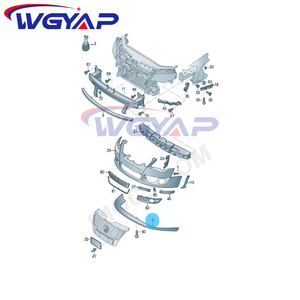 WGYAP OEM 3C0805903 B GRU Nuovo Spoiler Anteriore Auto in ABS Facile da Installare, Kit Carrozzeria Nero per <span class=keywords><strong>Volkswagen</strong></span> <span class=keywords><strong>Passat</strong></span> <span class=keywords><strong>CC</strong></span> - Product Image 6