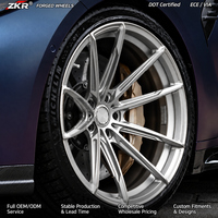 Jantes de voiture en aluminium forgé monobloc concaves profondes sur mesure, finition brillante, 5x114.3/120/130 pour Audi pour Urus C7 C8 Luxe
