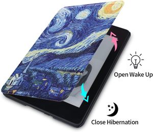 Housse de <span class=keywords><strong>livre</strong></span> en cuir PU personnalisée avec impression par sublimation, étui intelligent avec sangle de maintien pour <span class=keywords><strong>Amazon</strong></span> 6 pouces, tout nouveau <span class=keywords><strong>Kindle</strong></span> 11e et 12e génération 2022 2024 - Product Image 6
