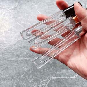 Flacon pulvérisateur de parfum rond transparent de 10 ml avec pompe pulvérisatrice, impression sérigraphique, rechargeable - Product Image 6