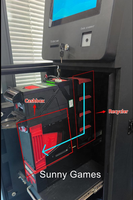 Kiosque ATM HET ATM 2150 à écran tactile vertical pour le retrait de billets, distributeur automatique de billets à prix d'usine