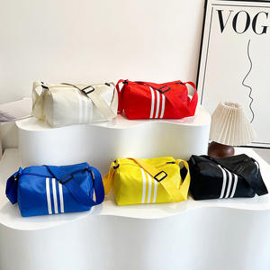 New Fashion Sports Fitness <b>Bag</b> Short Trip Pillow Casual Wide Strap Polyester Custom Reusable <b>Shopping</b> <b>Bags</b> with Logos Tote <b>Bag</b> - Product Image 2