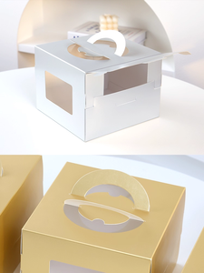 Personalização De Fábrica Caixa De Bolo De Aniversário Transparente Portátil Exquisite 4 Polegadas 6 Polegadas Caixa De Bolo De Mousse De <span class=keywords><strong>8</strong></span> Polegadas - Product Image 4