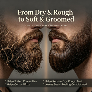 Kit per la Cura della <span class=keywords><strong>Barba</strong></span> con Etichetta Privata per Uomo, <span class=keywords><strong>Set</strong></span> con Olio, Balsamo, Pettine, Spazzola <span class=keywords><strong>e</strong></span> Prodotti per la Cura dei <span class=keywords><strong>Baffi</strong></span> - Product Image 3