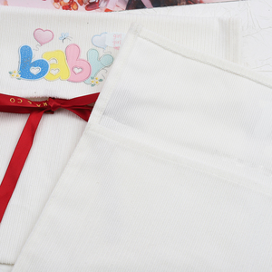 Super Soft Corduroy <b>Envelope</b> Travel Underwear Shirt Packaging Dust Bag Customized <b>Color</b> Corduroy Cosmetic Handbag <b>Envelope</b> Bags - Product Image 4