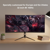 Moniteur de jeu LED incurvé de 34 pouces Taux de rafraîchissement élevé Large écran 4K Résolution R2300 pour les joueurs PC