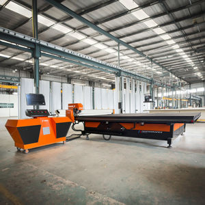 Máquina de Corte de Vidrio Automática YBKE de Alta Eficiencia, Controlada por PLC y Accionada por Motor, Mesa de Corte para Procesamiento de Vidrio Plano, 380V - Product Image 2