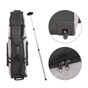 BSCI factory Wholesale Direct Sales Golf <b>Travel</b> <b>Bag</b> Cover Portable Storage Golf Carry <b>Bag</b> <b>Travel</b> With <b>Wheels</b> - Product Image 5