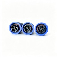Conector de Carga IP67 Impermeable M20 300V 20A con 3 Pines y Conector Chapado en Oro, Compatible con Cables de 3.0-6.0mm de Diámetro Exterior, Ensamblaje OEM