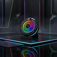 Refroidisseur de smartphone U-JIE F47 avec écran numérique, ventilateur RGB, radiateur magnétique pour jeux mobiles