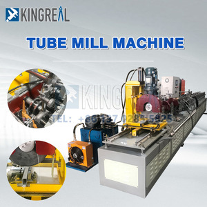 Kingreal <span class=keywords><strong>2025</strong></span> SS Ống sản xuất máy để làm Ống thép không gỉ thiết bị erw Ống Mill Máy làm - Product Image 4