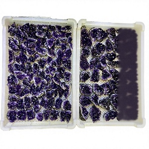 Bulk Wholesale Rough Uruguay <b>Top</b> Amethyst Geode Cluster Natural Heart <b>Crystals</b> Clusters Carved Engraved Gemstone home decor - Product Image 2