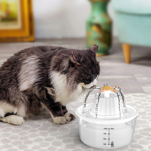Distributeur automatique de <span class=keywords><strong>fontaine</strong></span> d'eau pour animaux de compagnie à capteur de mouvement infrarouge intelligent pour <span class=keywords><strong>chat</strong></span> chien chiot Vente en gros - Product Image 1