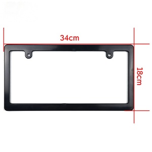 Cadre de plaque d'immatriculation universel en acier inoxydable japonais, support de plaque d'immatriculation, cadre de plaque d'immatriculation JDM - Product Image 4