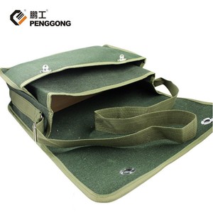 Penggong Tool Messenger Bag Canvas 075A 2 Layer Interior Compartment Storage Bag For Electrician Hardware Tools - Product Image 2