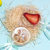 Sucettes artisanales personnalisées en forme de fruits séchés, fraises, sans sucre, en forme de dessin animé, bonbons durs, boîte cadeau pour fête